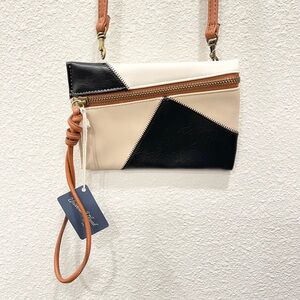 NWT! UNIVERSAL THREAD Patchwork Crossbody/Wristlet Mini Bag!